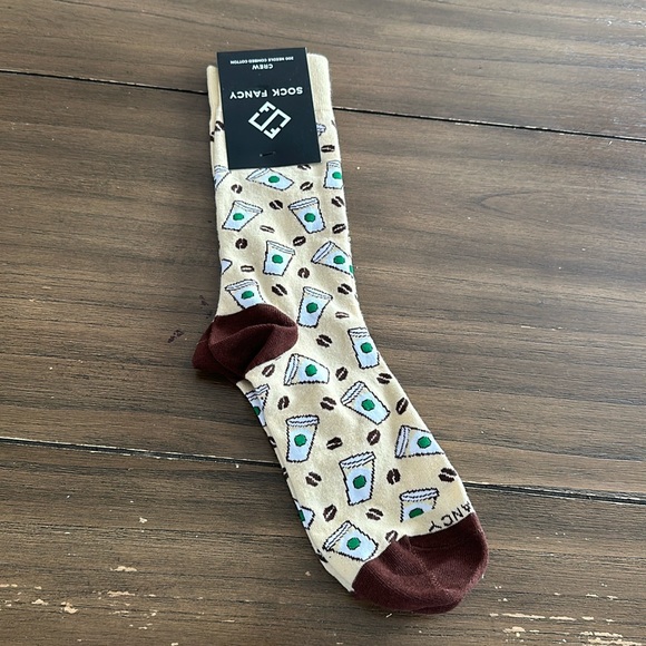 New Sock Fancy socks M 8-14 W 9.5-15.5 - Picture 1 of 2